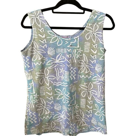 Fresh Produce Women's Sleeveless Floral Tank Top Size S - Picture 1 of 7